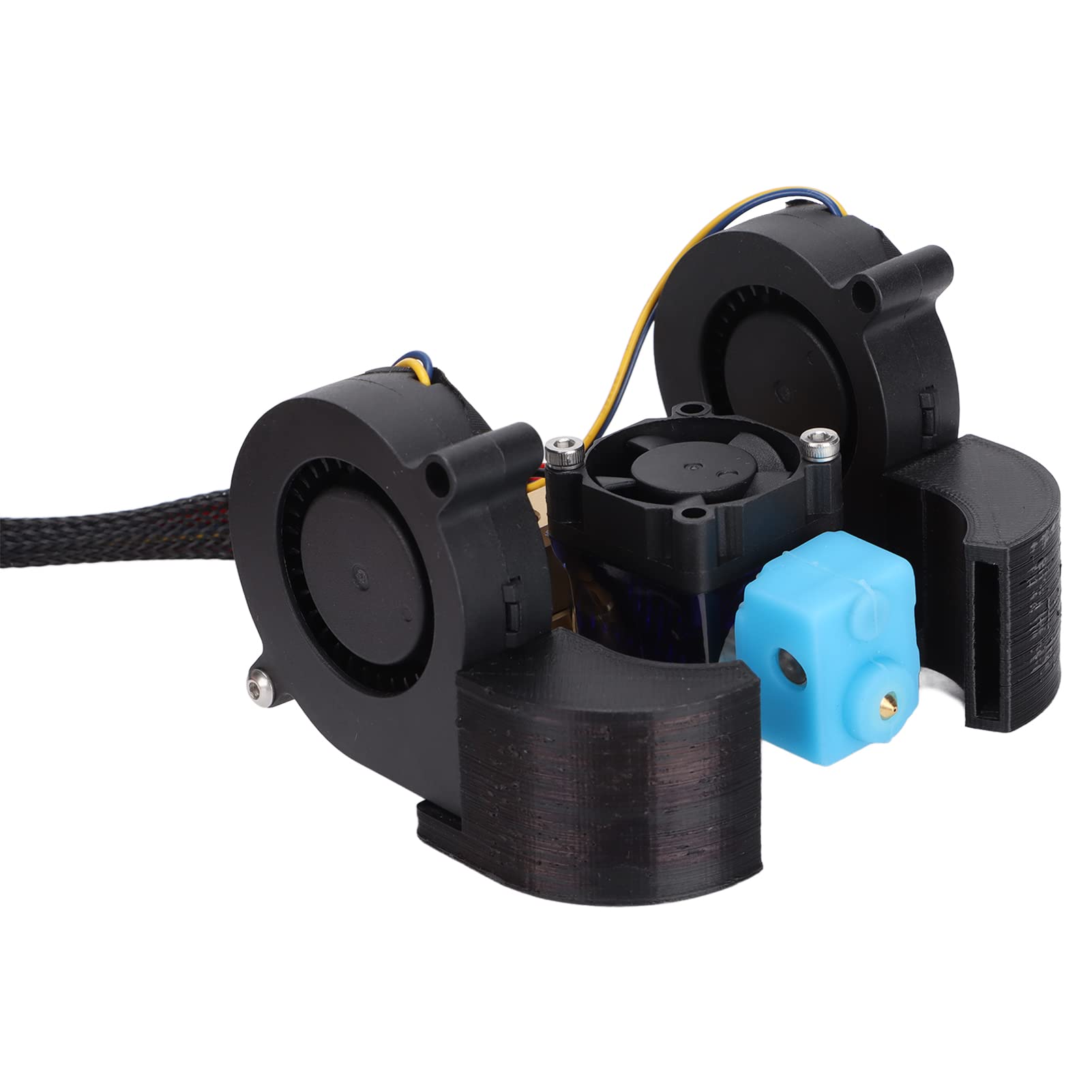 Tout Métal V6 Hotend 24V, 1.75mm, avec 3 Ventilateurs, pour CR 10, pour CR 10S, pour CR 10 S4, pour Imprimante 3D CR 10 S5