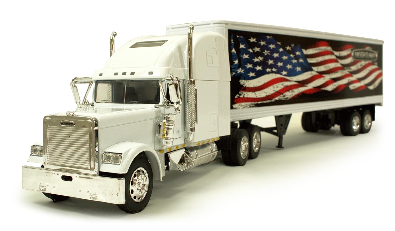 Amazon.com: Shop72 1:32 Scale Toy Truck with Trailer Diecast Semi