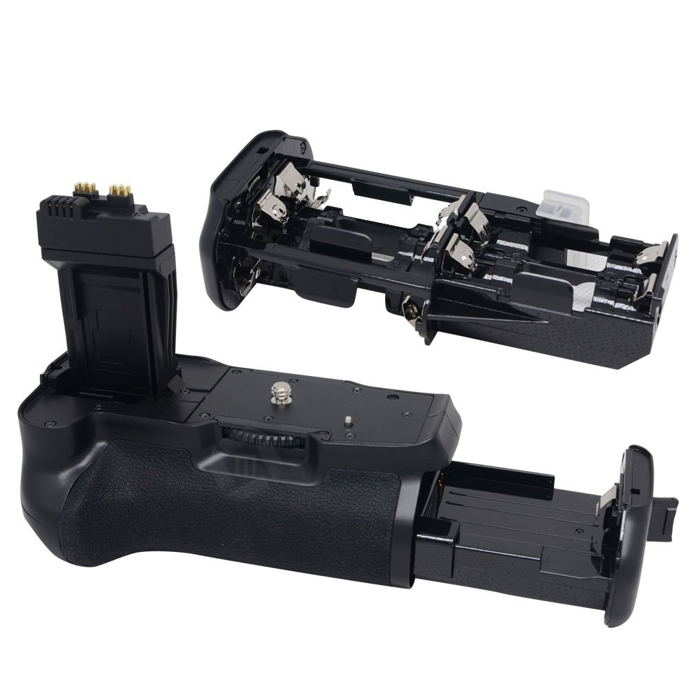 Canon BG-E8 Battery Grip For EOS 550D Digital SLR Camera - Black - View #6
