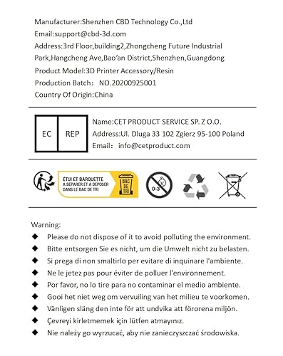 Miniatura 8 de Chitu Systems Resina rígida Conjure con características similares a la ingeniería para impresión de resina de dispositivos funcionales, baja