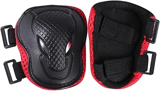 INOOMP 6 Pçs 1 Conjunto Joelheira Para Joelheiras Esportivas Para Crianças Conjunto De Protetores De Patinação Para Crianças Protetor De Cotovelo Patinação Rótula Equipamento De Proteção