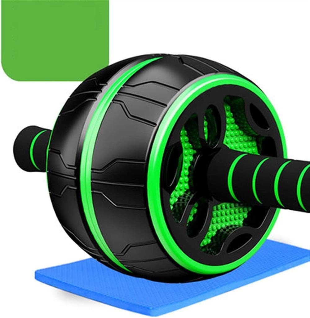 Roller Wheel Exercise Equipment No Noise Fitness Abdominal Muscles Wheel Arm Waist Leg Exercise Gym Fitness Equipment Ab Roller Belly Core Trainer Home Exercise (Color : Purple)