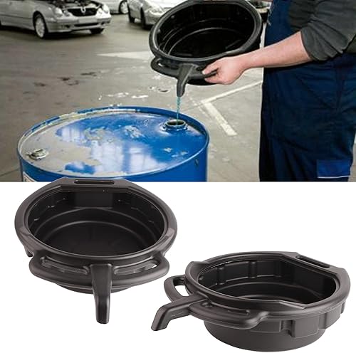 Miniatura 2 de Bandeja de drenaje de aceite, bandejas de aceite para cambiar aceite, bandeja de captura de aceite, bandeja portátil para cambio de aceite de
