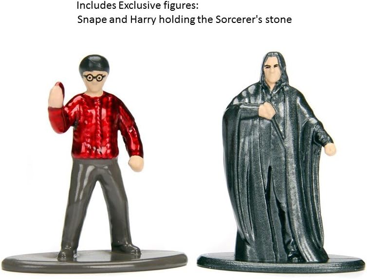 Nano Metalfigs Nanoscene Harry Potter Gryffindor Tower Collectors Environment with 2 Exclusive Figures (32 Piece)