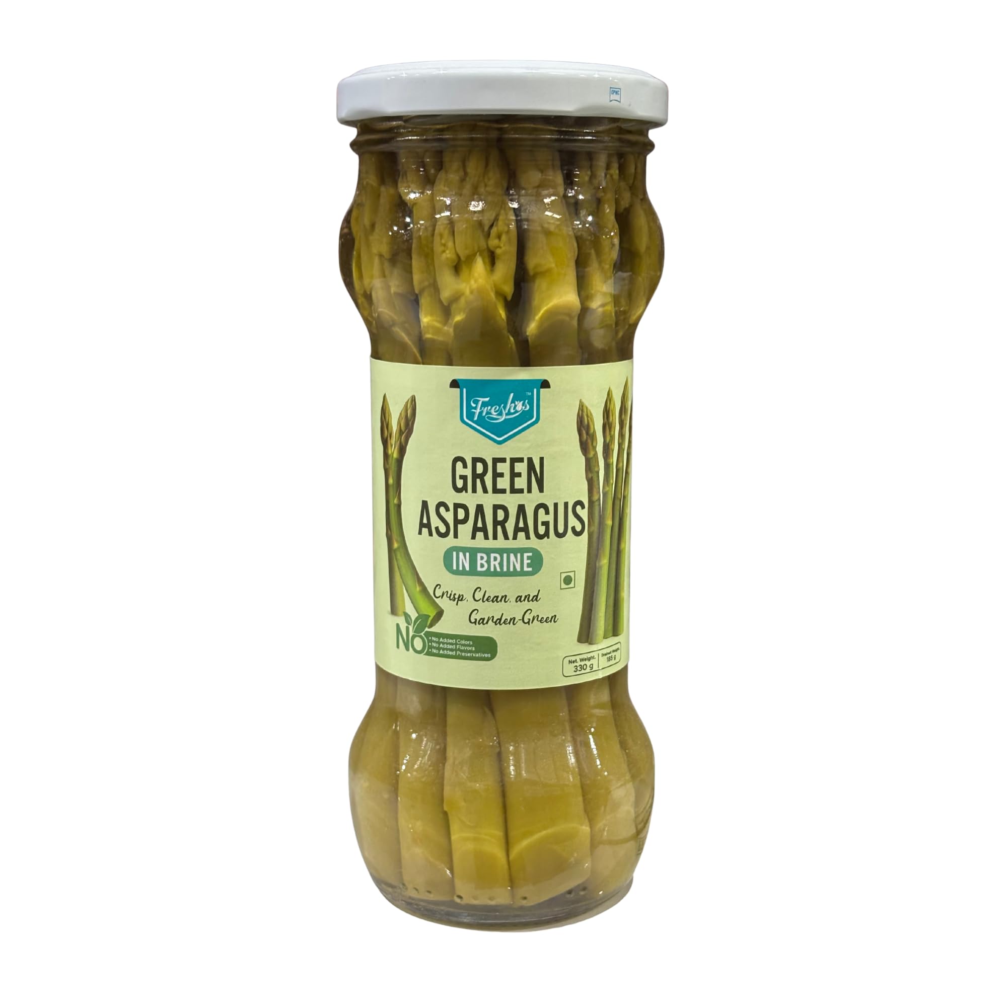Freshos Green Asparagus in Brine 330g – Canned Whole Asparagus Spears for Salads, Pasta, Soups & Side Dishes-image-25