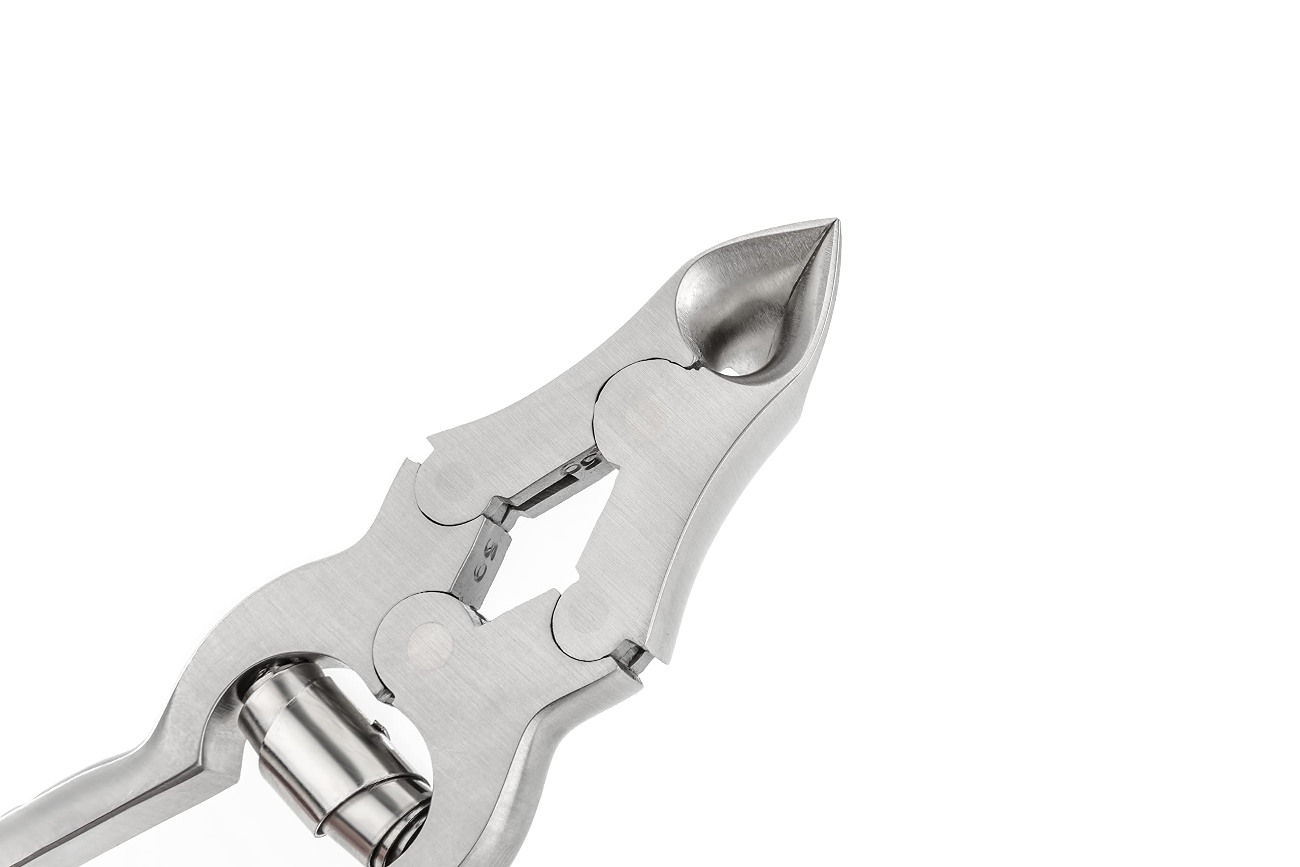 REMOS pince à pédicure avec traduction pour ongles épais avec deux pointes acier inoxydable 12cm