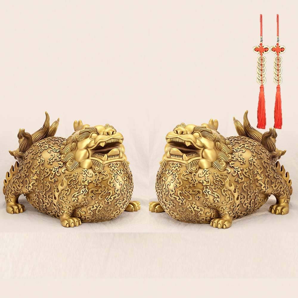 逸品！天然シトリン 貔貅ひきゅう手彫り 燃え盛るエネルギーブルー