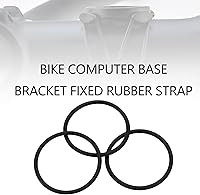 Vista 2 de ECSiNG Juego de 12 bandas elásticas de goma para montar en bicicleta, compatibles con Garmin de liberación rápida de un cuarto de vuelta