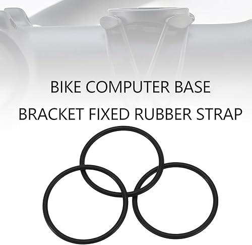 Miniatura 2 de ECSiNG Juego de 12 bandas elásticas de goma para montar en bicicleta, compatibles con Garmin de liberación rápida de un cuarto de vuelta para