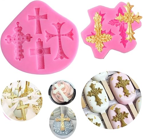 Miniatura 3 de Moldes barrocos para fondant, bordes de desplazamiento, de silicona, para encintar, pasta de goma, dulces, chocolates, para decoración de pasteles,