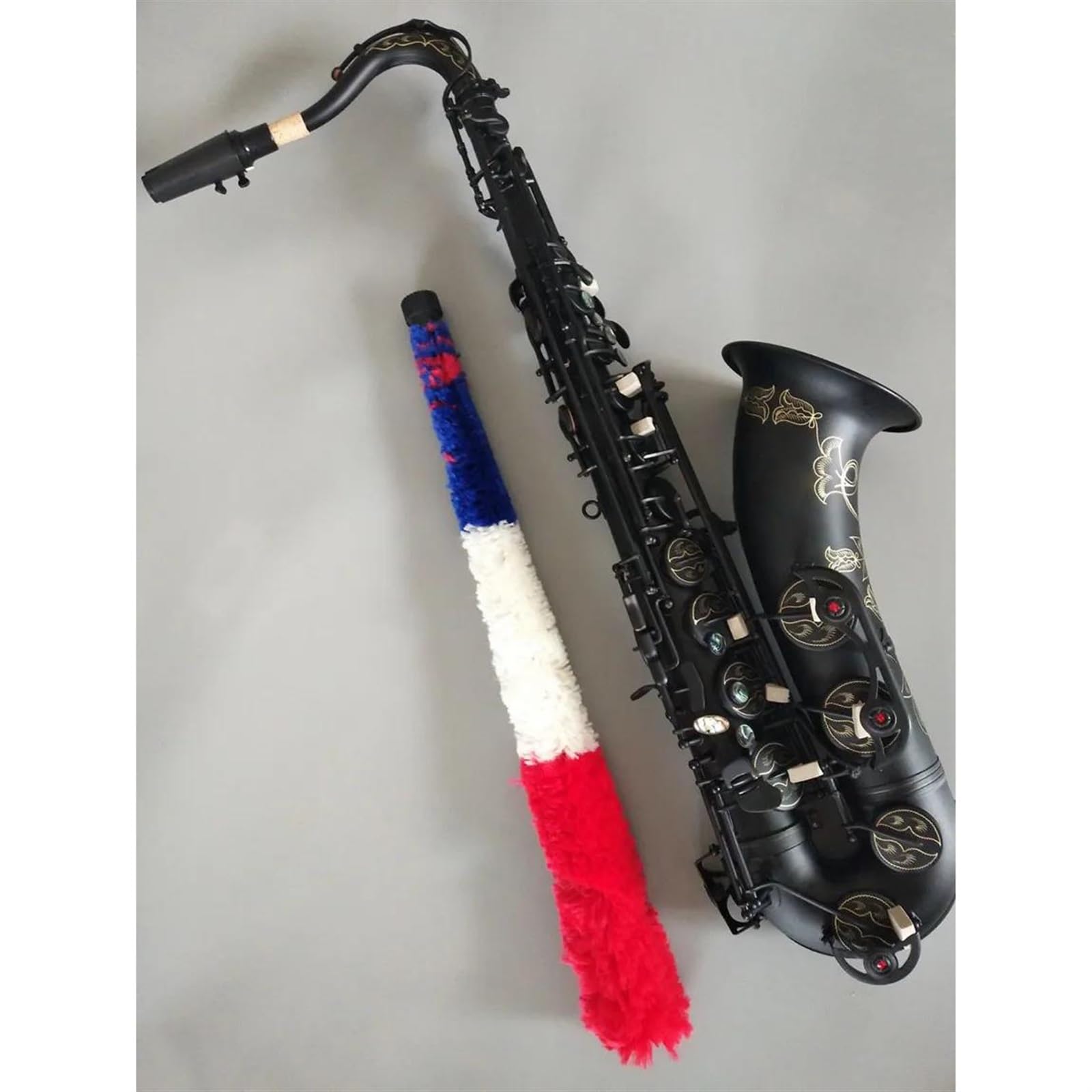 Professionale Sassofono Sassofono Tenore Strumento Musicale Professionale Che Suona Il Sax Tenore Nero Opaco