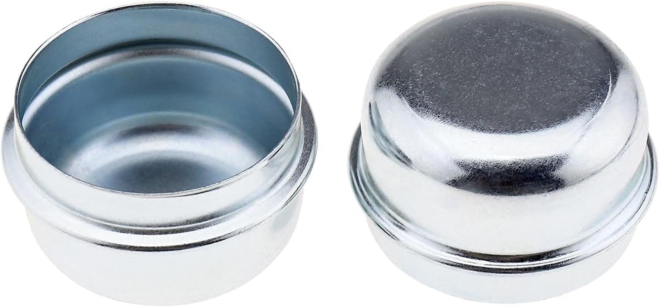 4Pcs Trailer Bearing Hub Cap Dust Cover Fit for Utility Fishing Boat Sailboat Trailer (2 Inch)