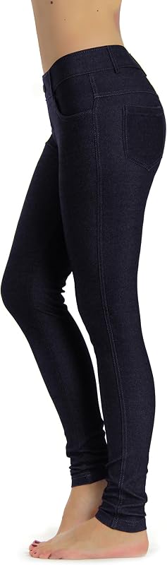 Pantalón largo Prolific Health Jean Look Jeggings Slimming Many Colors Leggings Spandex Capri S-XXXL