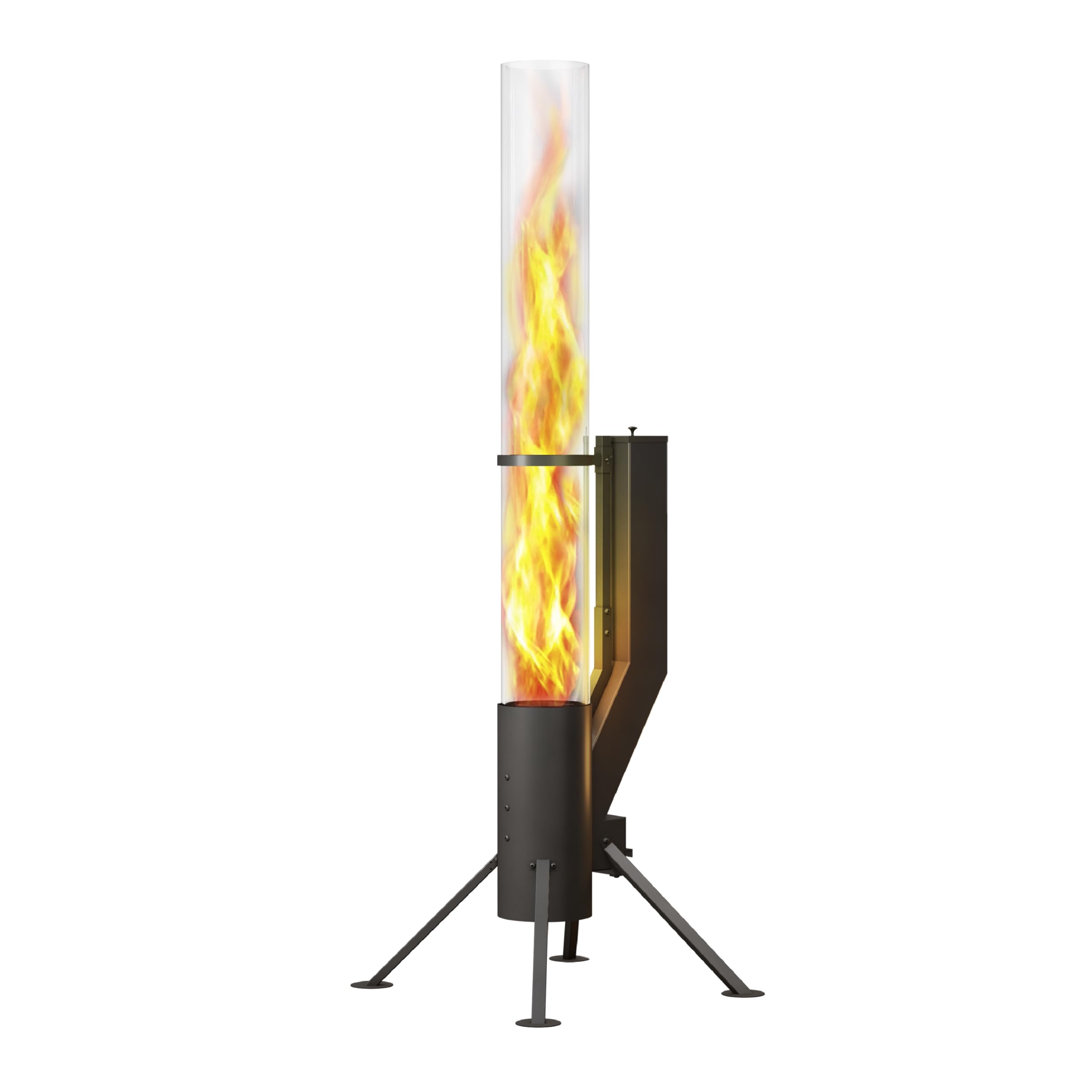 Gardenflare XXL Stufetta a Raggianti per Terrazza – tubo a pellet di oltre 2m e stufa per esterni per ristoranti ed eventi, ideale per terrazze, giardini, aree esterne premium, hotel