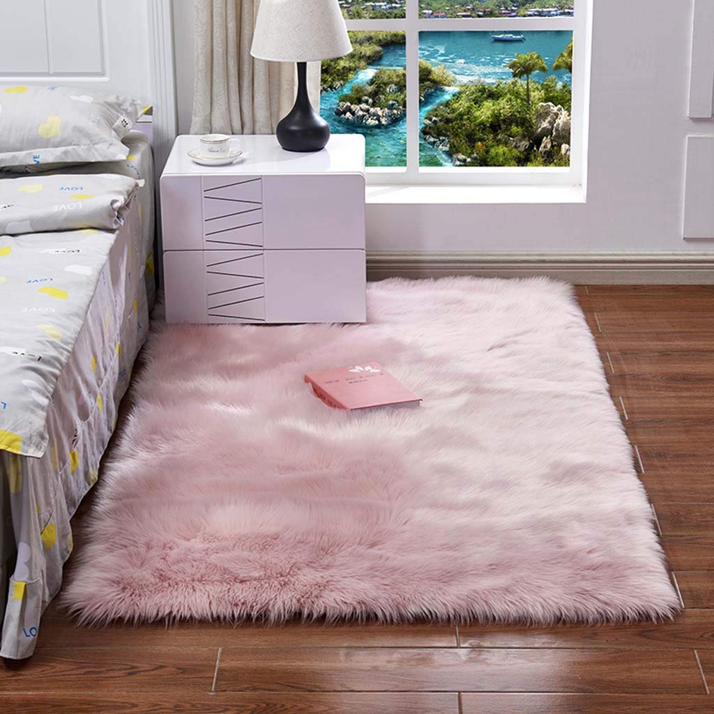 Tapis longue couverture pour réchauffer le sol de la chambre 60x120