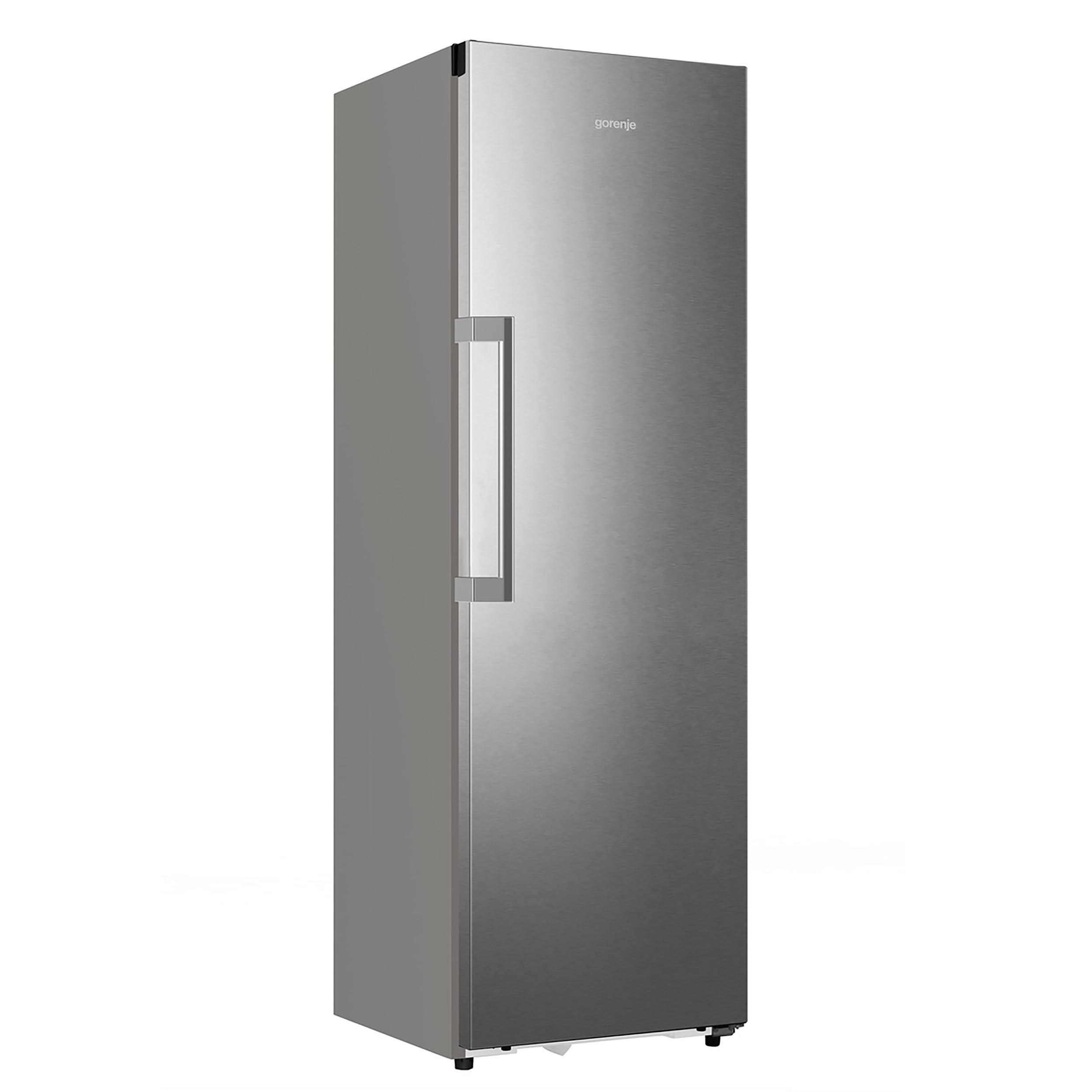 Gorenje RN618C6X6WF Kühlschrank, 372 Liter, SmartFit, 185cm Höhe, CrispZone mit Feuchteregler, Wifi, Flaschenhalter, Easy-open Griff, Inverter, BxHxT: 59,5×185,6×60 cm, Edelstahl