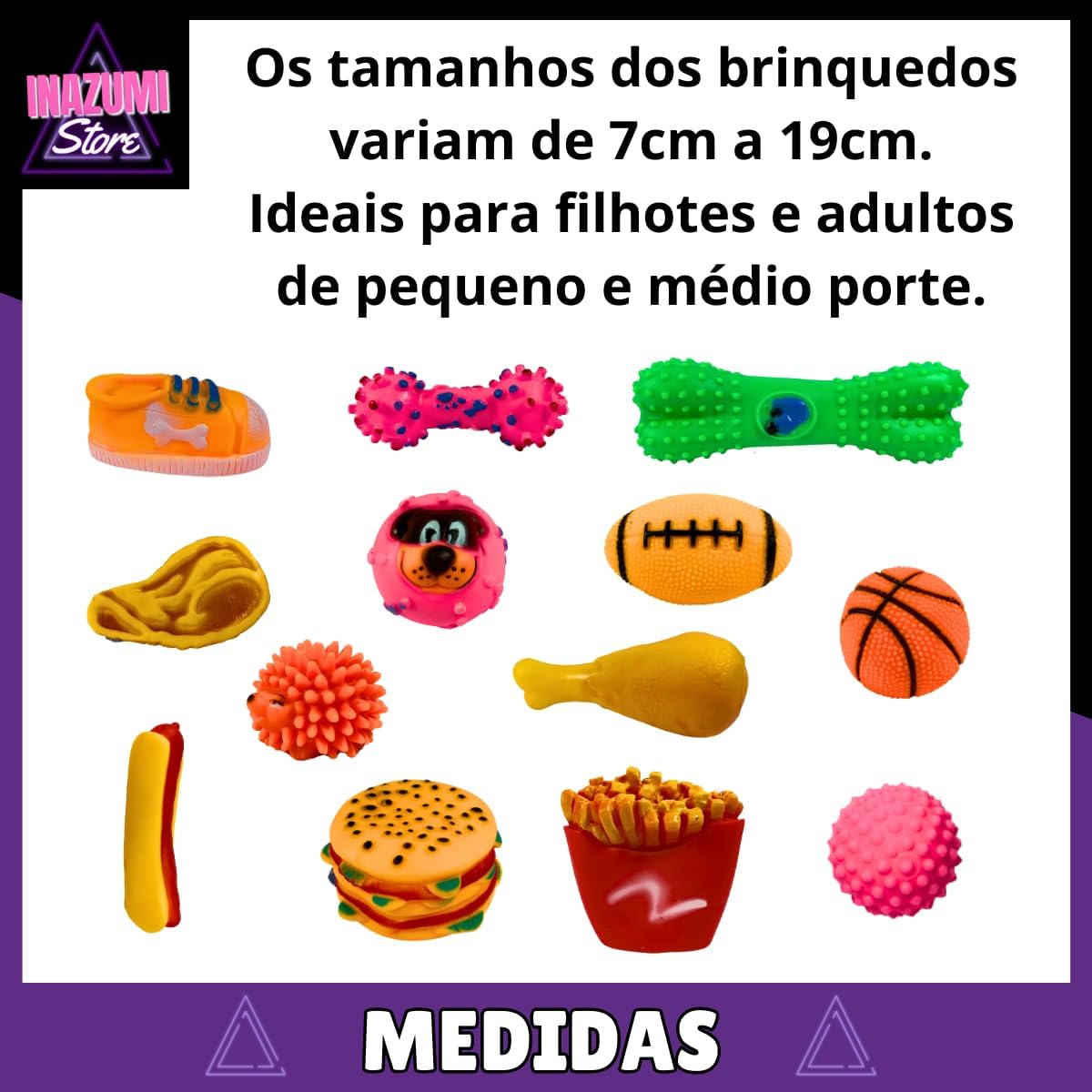Kit 5 Brinquedo para Filhote Mordedor para cachorros Bolinha Pet Galinha Sonoro