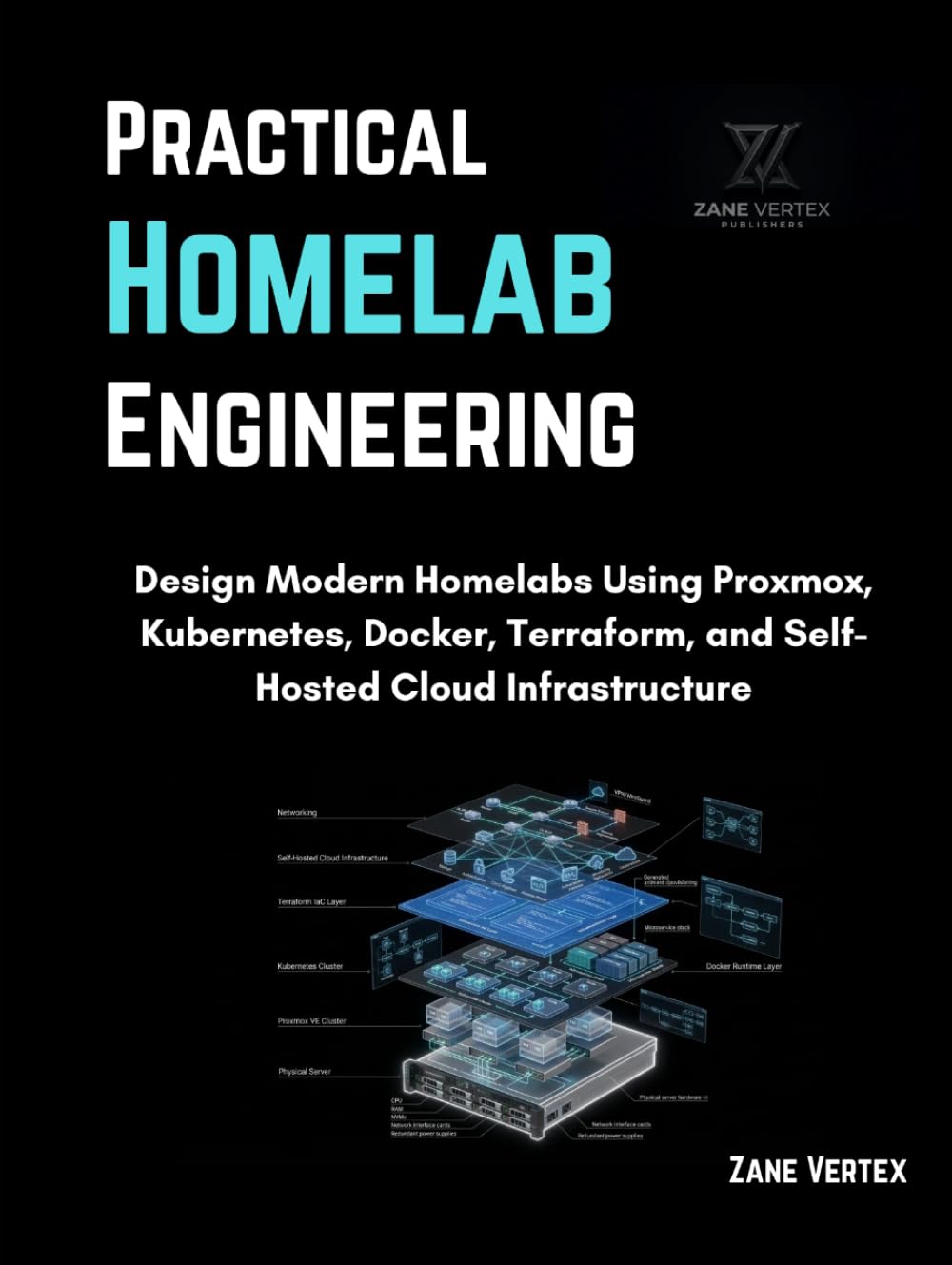 Practical Homelab Engineering: Design Modern Homelabs Using Proxmox, Kubernetes, Docker, Terraform, and Self-Hosted Cloud Infrastructure