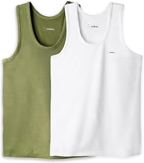 Kidbea Bamboo Vest for Kids Clothing | Sleeveless Summer Innerwear Vest – Ultra Soft, Breathable, Lightweight for Toddler ... Price In India