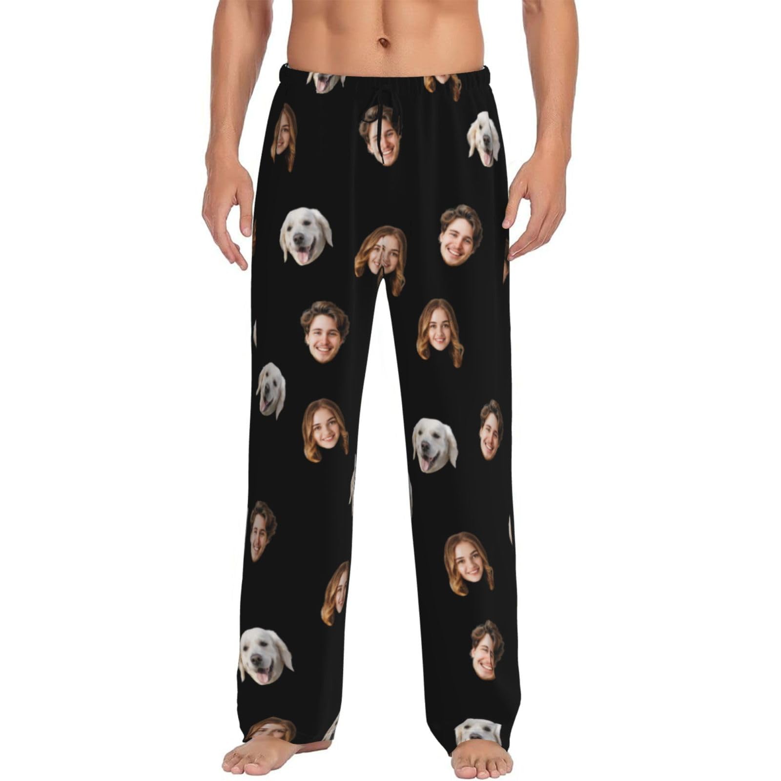 Personalized Pajama Pants For Men Women Custom Pajama Pants With Face
