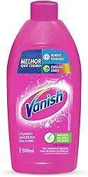 Vanish Tira Manchas Líquido Multiuso Para Roupas Coloridas 500Ml
