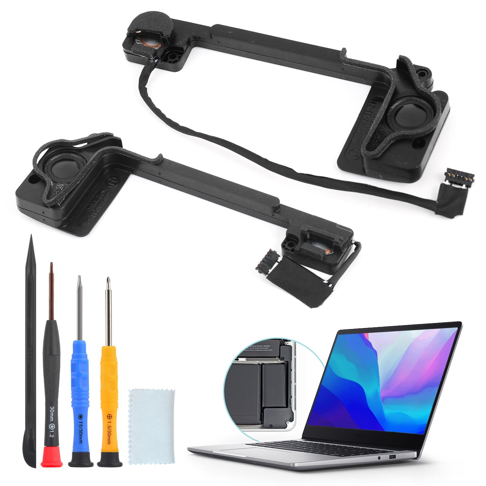 Altoparlanti Interni per MacBook PRO 13" Retina 2012-2015 Destra e Sinistra Sostituzione