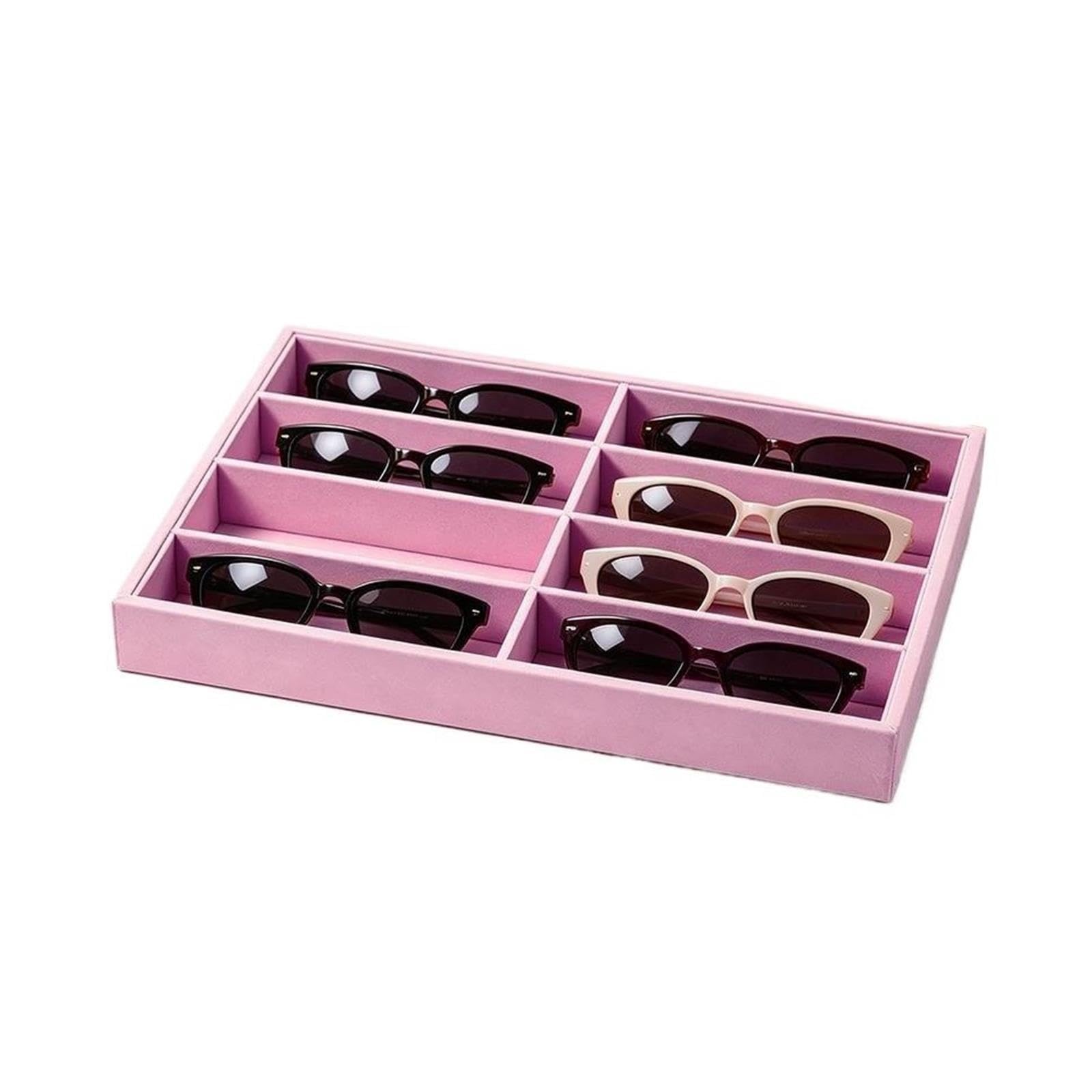 Organizador de gafas de sol Caja de almacenamiento gafas sol y joyas