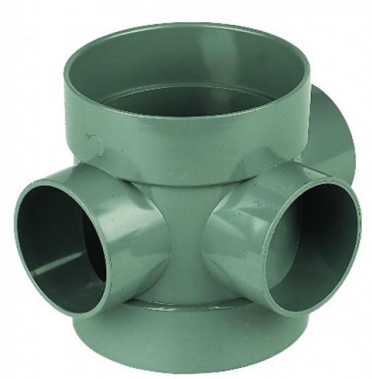 Solvent Weld soil short boss pipe grey SS583 - FREE Next-Day Delivery
