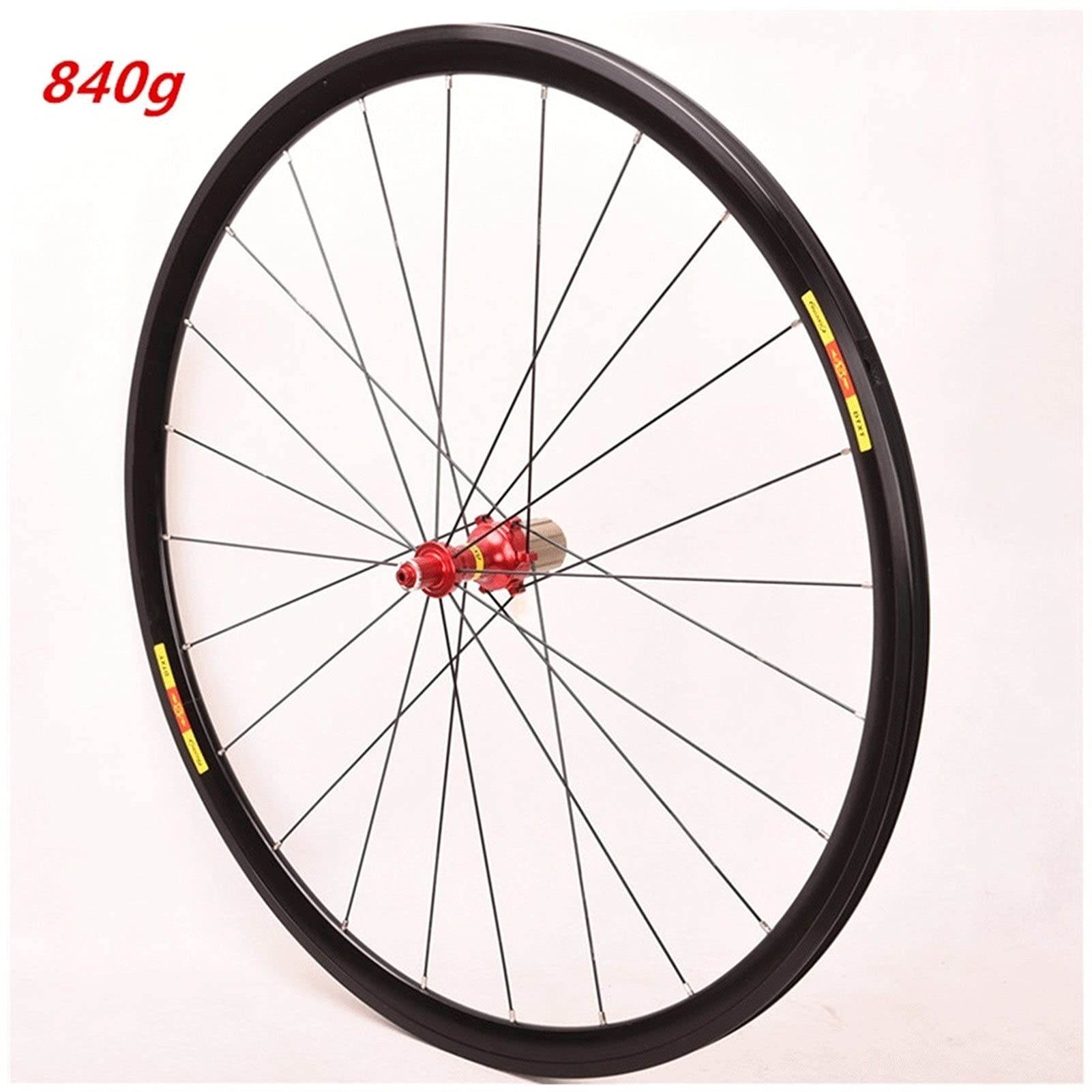 Set di Ruote per Bici da Strada 700c Ruota Anteriore Posteriore della Bicicletta 28 Pollici Cerchio in Lega A Doppia Parete 30mm Freno C/V 8-11 velocità Cassetta QR 1560g