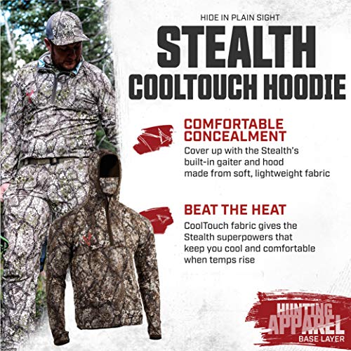 Badlands Stealth Cooltouch Hoodie - Lightweight Hunting Layer, Approach FX, Medium2