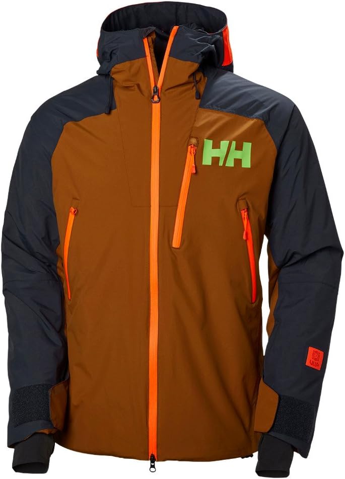 Helly Hansen Men's Stuben Jacket, Cinnamon, XL Brown