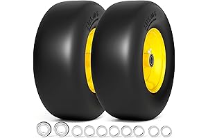 13" Zero Turn Front Tires: Durable & Flat-Free for Smooth Landscaping