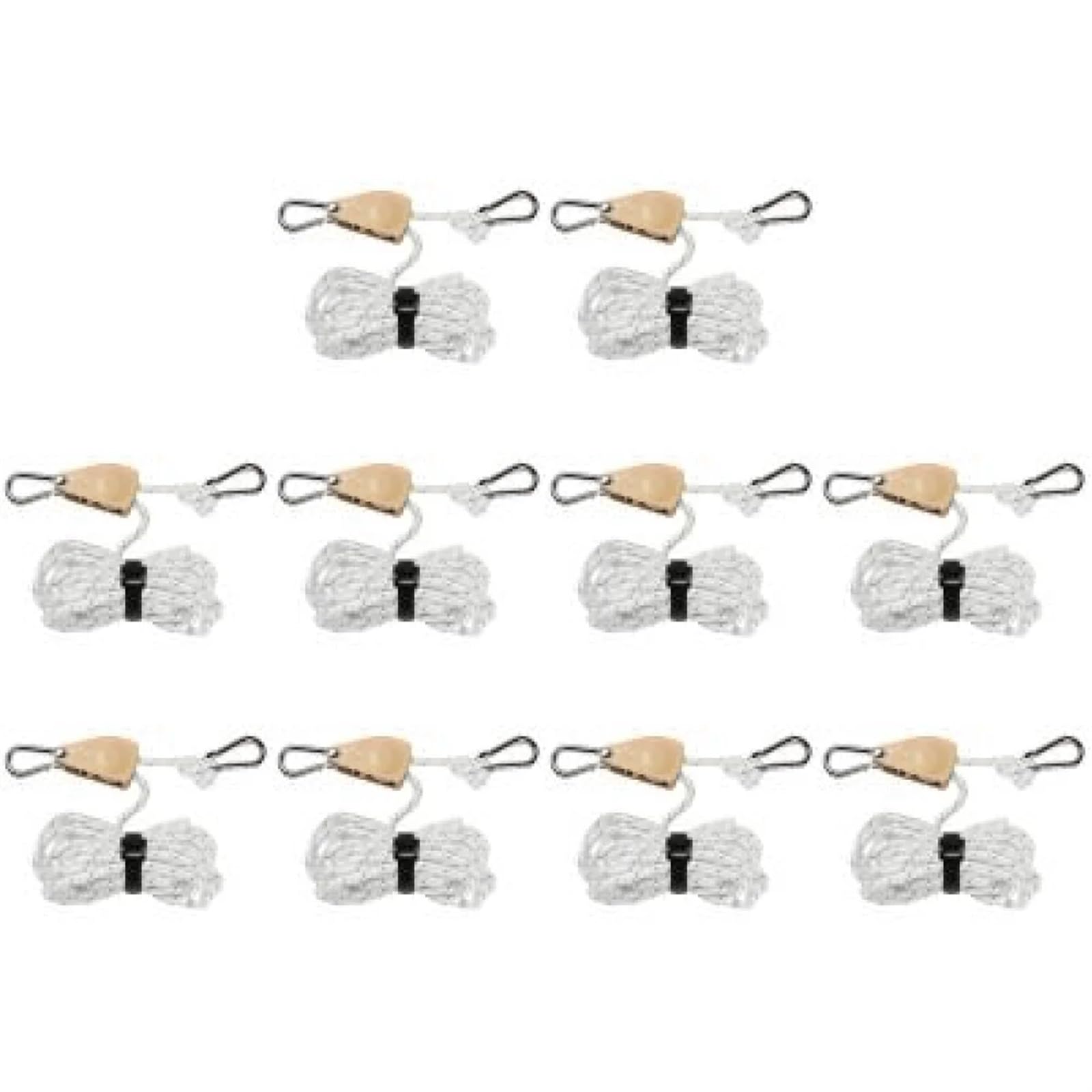 Correa De Amarre Gancho de polea for Tienda de campaña, Cuerda de sujeción, Hebilla de dosel Ajustable, tensor de Cuerda a Prueba de Viento, Cuerdas de tensión, Perchas de trinquete Cinchas De Amarre
