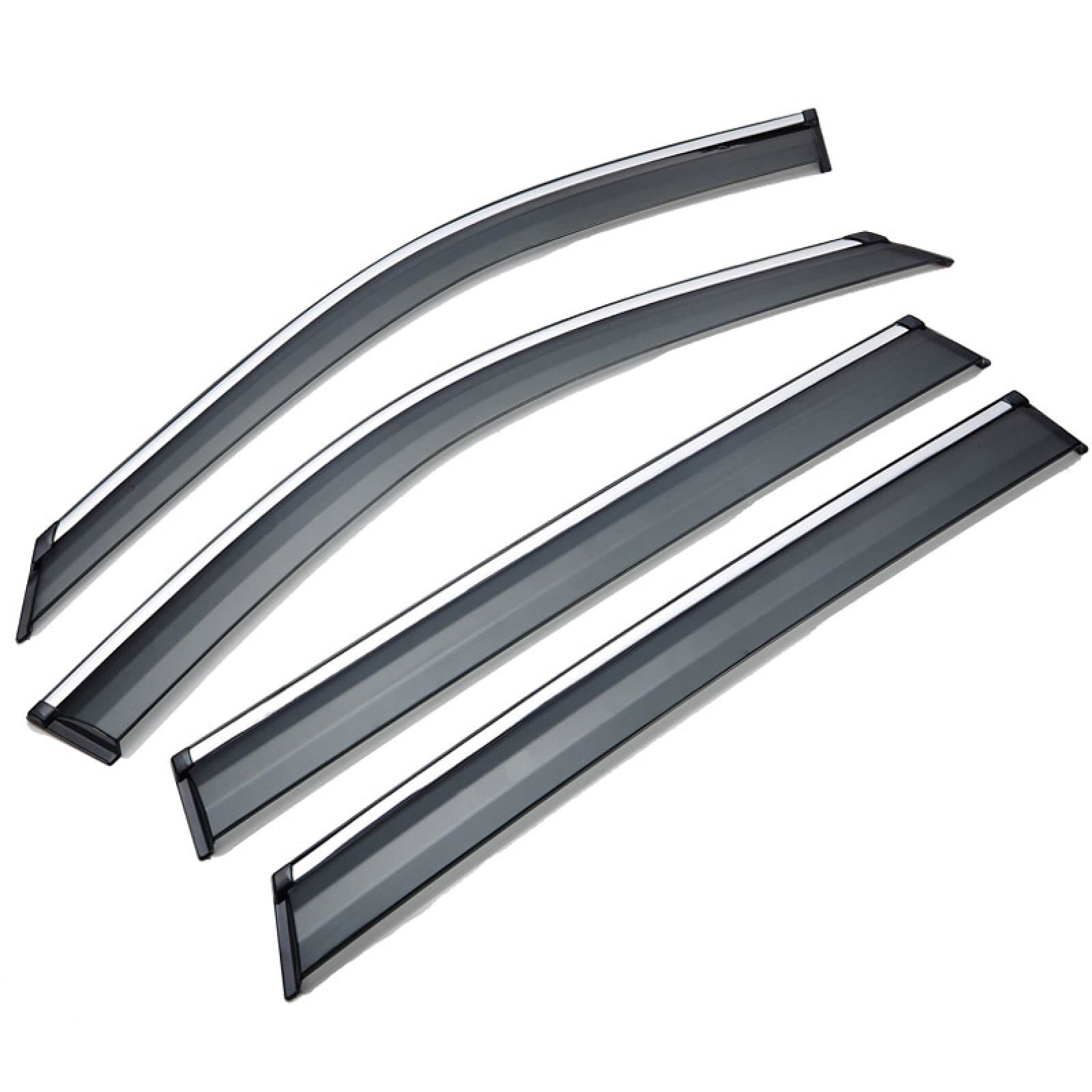 pour Chevrolet Captiva 2012-2020, déflecteur de fenêtre latérale Acrylique Soleil déflecteur de Pluie Bouclier météo Accessoires de Protection de Voiture