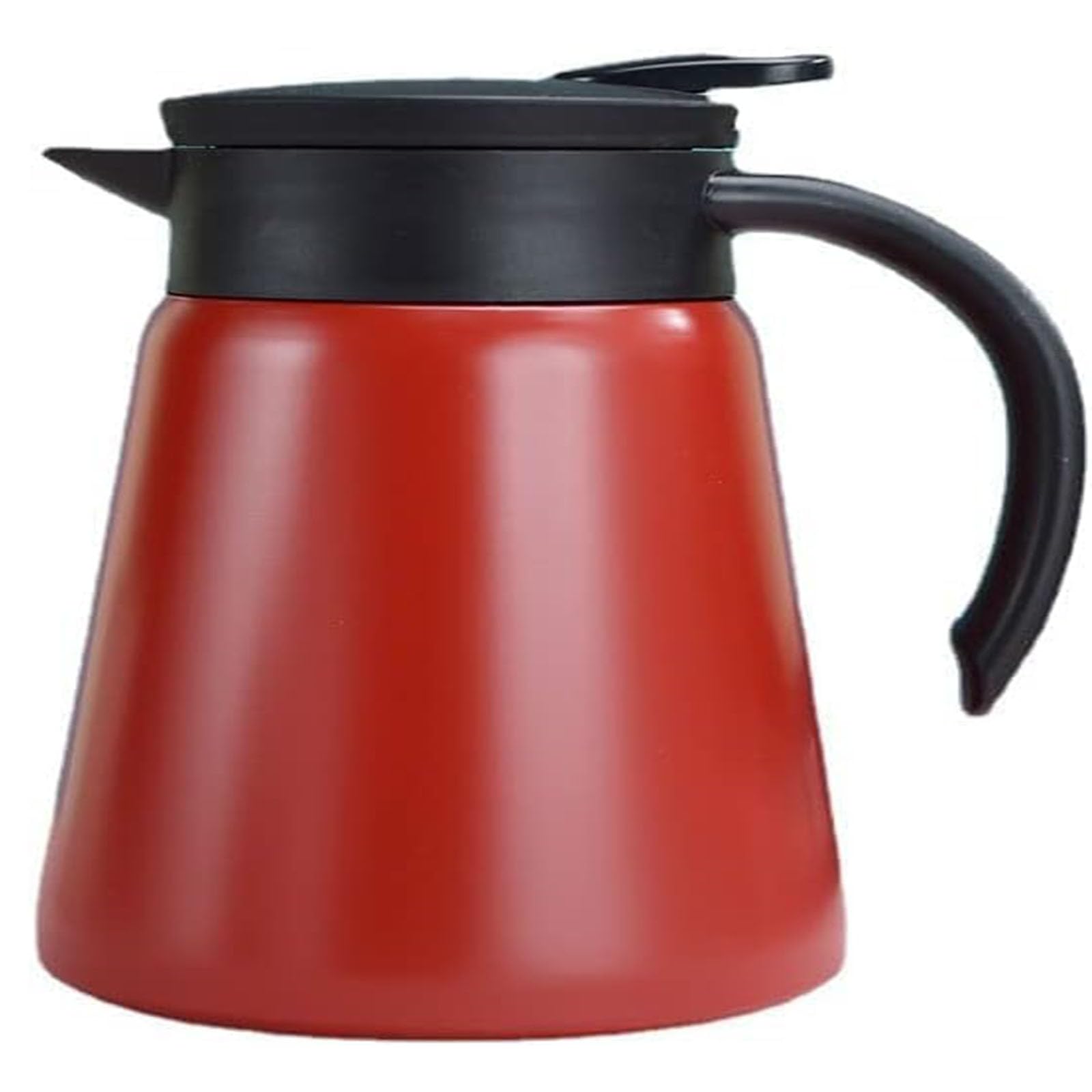 Brocca da caffè sottovuoto a doppia parete, 680 ml, in acciaio inox, dispenser termico per bevande, per caffè, tè, bevande calde, scaldino a pressatura, perfetto per casa e viaggi