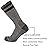 Cerebro Merino Wool Socks for Men, Cushioned Mid-calf Socks Moisture Wicking Men\'s Hiking Socks for Home, Trekking, Outdoors (1Pairs GreyBlue)