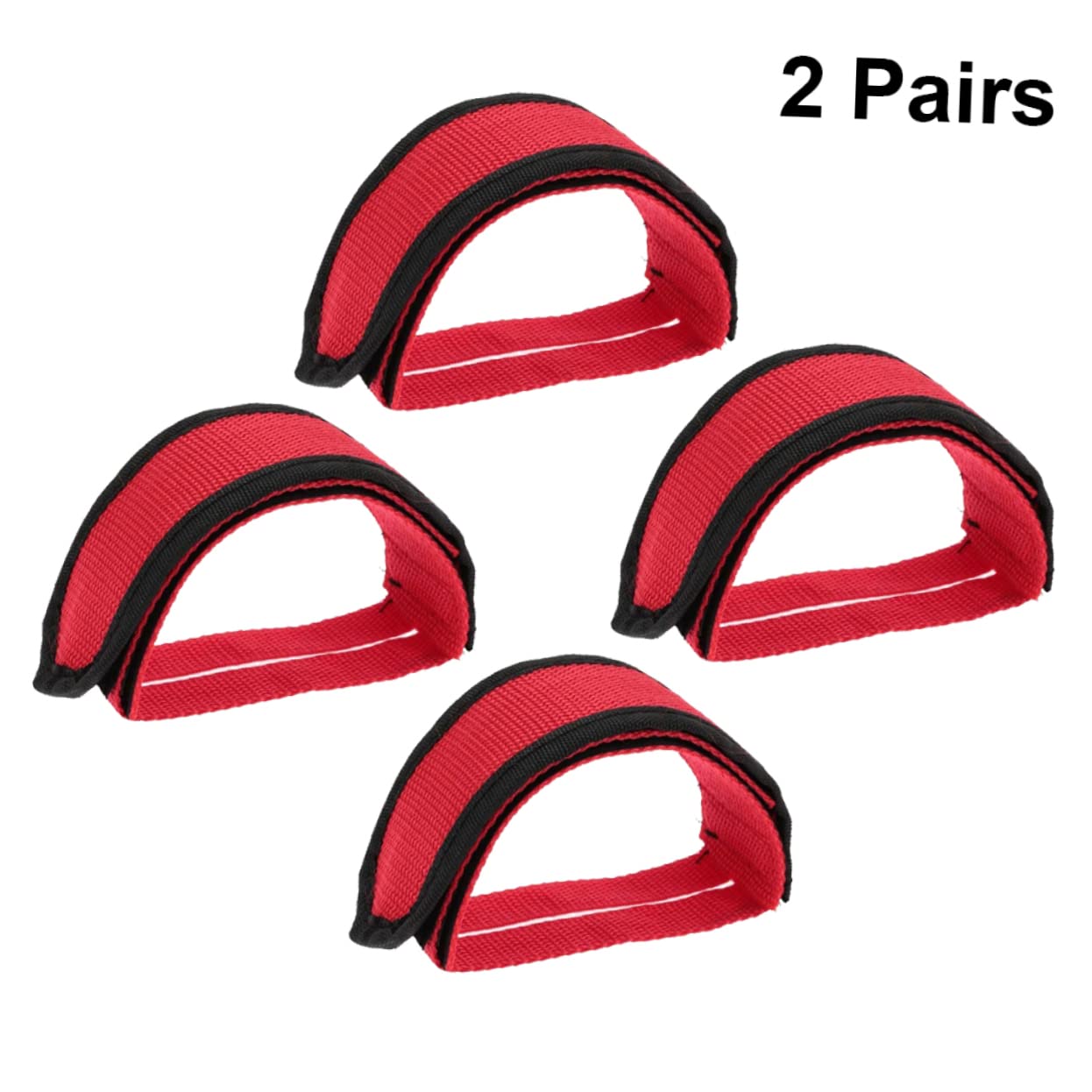 VANZACK Pedales de Puntera Clips de Pedal de Bicicleta Pedales Ciclo Correas de Bicicleta Correas para Pedales de Bicicleta Correas para los de los pies de Bicicleta
