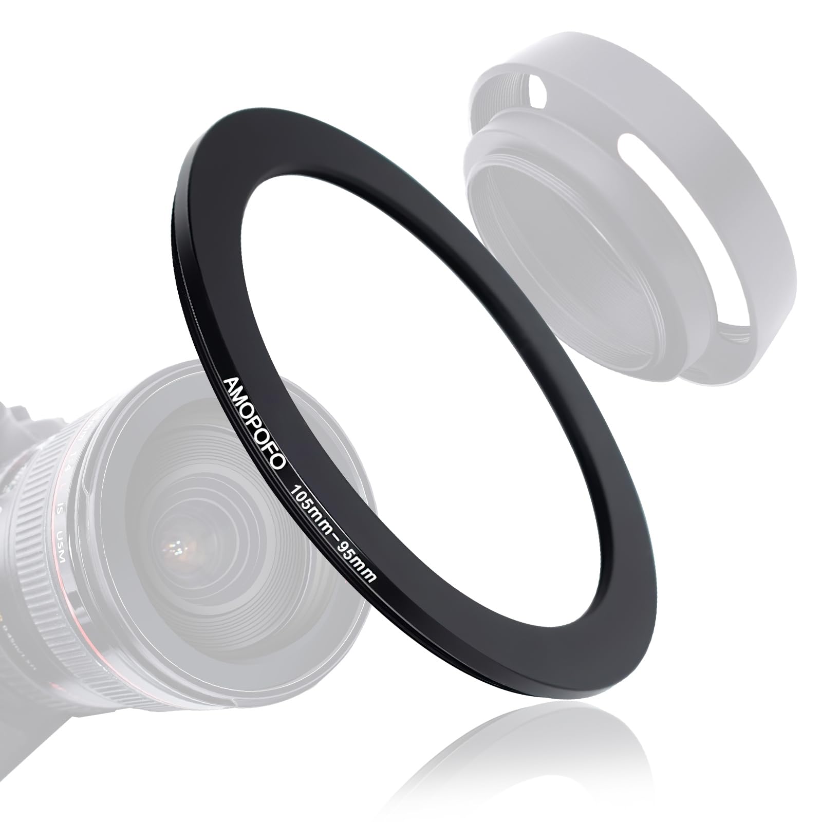 67mm to 82mm Step Up Ring For Filters,67mm-82mm Camera Filter Ring,Made Of CNC Machined space aluminum With Matte Black Electroplated Finish.for 82mm UV,ND,CPL Camera Filter accessories — view 68