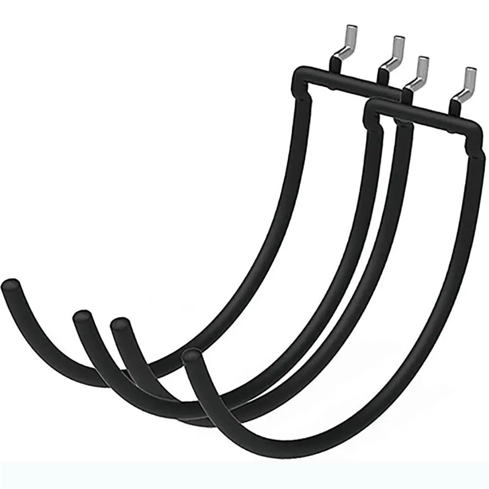 Zyayng One Color 50Pcs Pegboard Power Tool Hooks Holder Drill Hanger Rack For Home