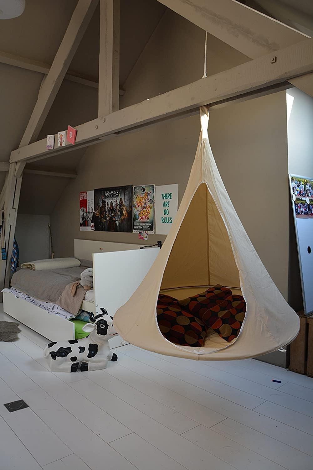 Amazon.co.jp: ハンモックチェア コニカル 吊り下げ ハンギング