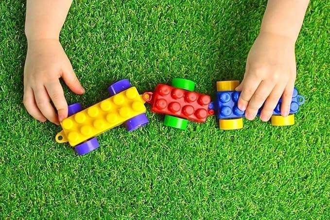 Artificial Green Lawn Mat 2.5x2.5 Feet Premium Synthetic Turf Carpet for Home Balcony Garden Landscaping Weather Resistant Soft Comfortable Decorative Flooring-image-42