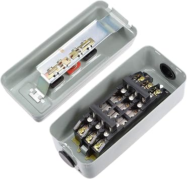 sourcing map Self Locking Forward Stop Reverse Pushbutton Push Button Station 15A 2.2KW