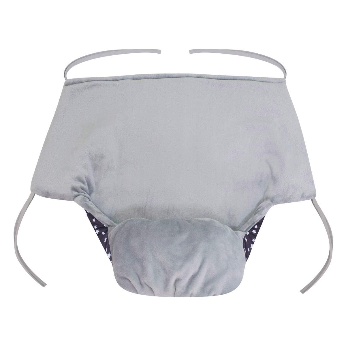JYOKO Kids Saco Cubrepiés de Invierno Compatible con Portabebés, Sillas de Coche y Cochecitos de Paseo | Polar Teddy Extra Suave | Hecho en España (Winter Sky, Polar Teddy - 80 Cm)