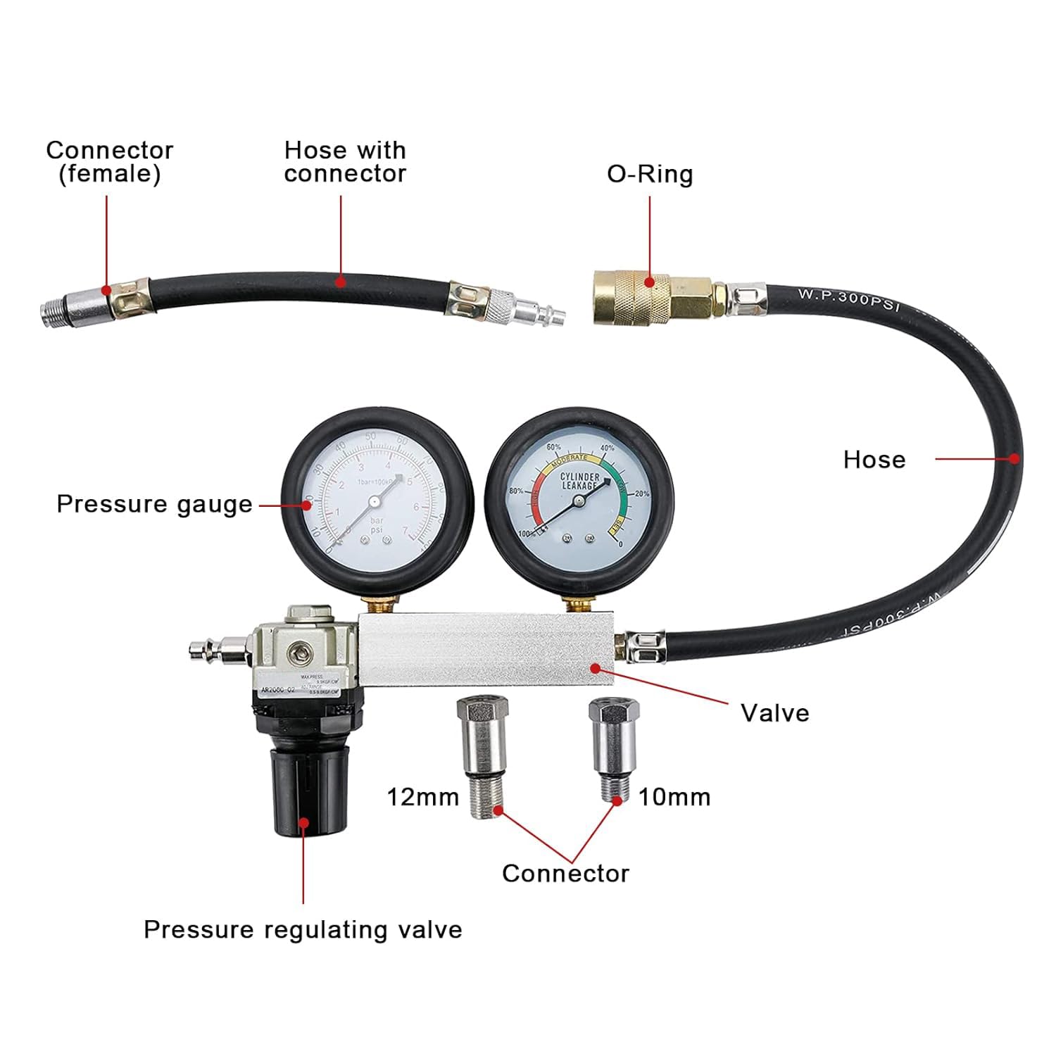 Automotive Repair Tool Star Cylinder Leakage Tester - Engine ...