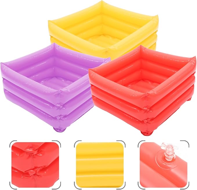 Tina inflable portátil para masajes de pies miniatura 9