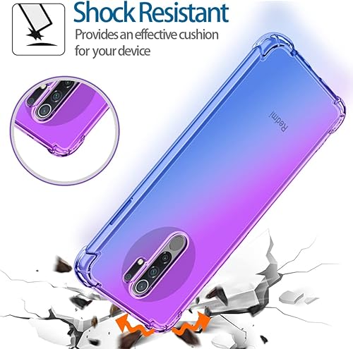 Miniatura 7 de Funda para Redmi Note 8 Pro CasoM1906G7I, funda transparente degradado delgada antiarañazos TPU a prueba de golpes Funda protectora para Xiaomi
