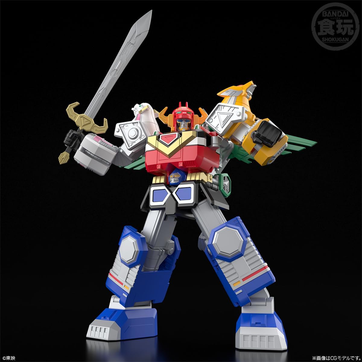 BANDAI Shokugan Modeling Project Seijuu Sentai Gingaman SMP Super Armor Shine GingaiOh Model Kit Set