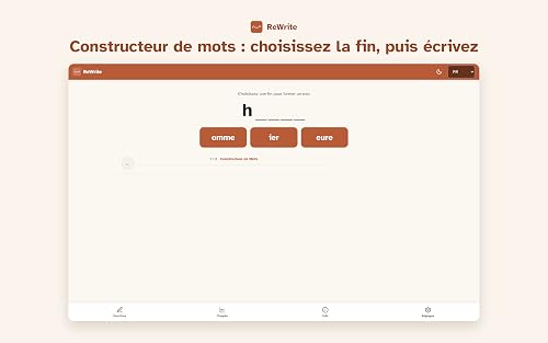 ReWrite : écriture manuscrite – vue 5