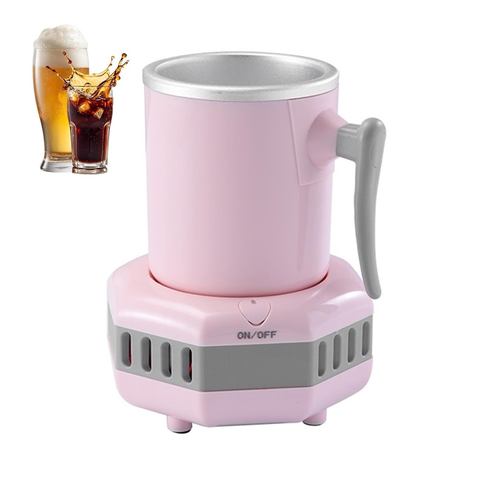Taza de enfriamiento rápido, Mini refrigerador portátil de verano