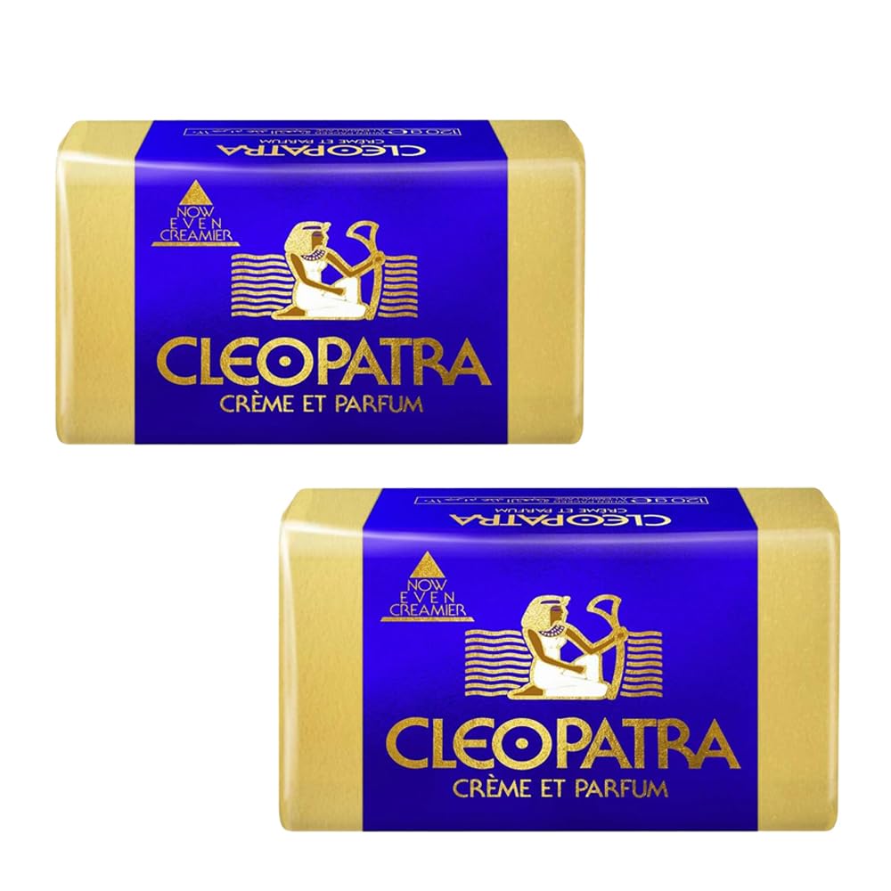 RSINC SOAP - Cleopatra Schönheits-Creme-Seife-Packung 2x120g Saudi Arabien VAE Weiß 120 g (2er Pack)